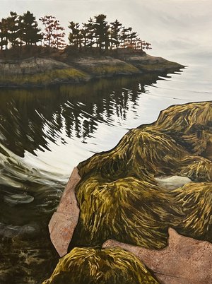 Inlet at Wolf's Neck by Clara Bolduc (2025)