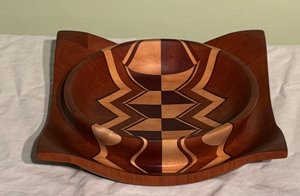 square bowl by Tom Stoltzfus