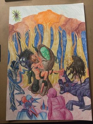 The Temptation of St. Anthony by Raven Barickman (2026)