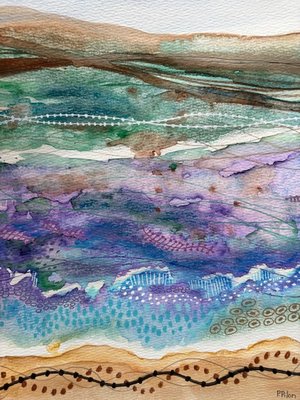 Beach Abstract (2) by Patricia Pilon (2025)