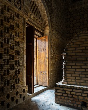 Between Shadow and Stone - Samanid Masoleum by Lexi Negin