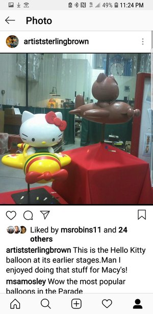 Hello Kitty by Sterling Brown