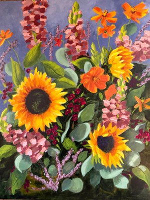 Boho Blooms by Janet McLaughlin