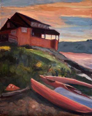Watching Manana: Red House on Monhegan Island by Lisa Dworkin (2026)