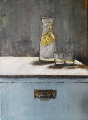 Lemon water by Claudia Doherty