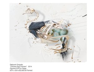 Chicken egg Chicken by Deborah Oropallo