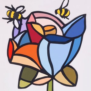 Colored Glass Paper by Daniel Menezes
