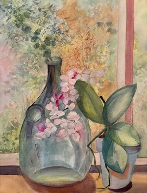 Vase on the Window Sill by Patricia Capella (2026)