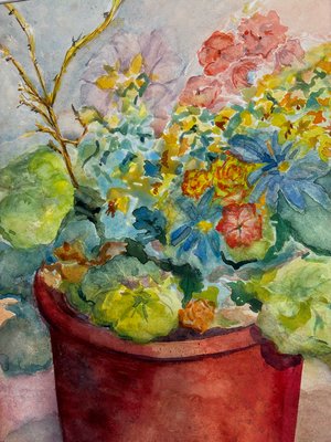 Still Life with Potted Plant by Patricia Capella (2026)