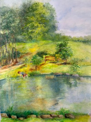 Anderson Pond at Waveny Park by Patricia Capella (2026)