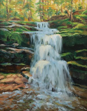 Glimmering Rapids by Khrystyna Khristianova (2025)
