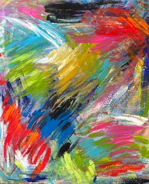 JUST WEEKS AWAY by Gail Sarasohn (2025)
