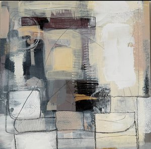 River Birch Deconstructed | Dyptich  by Shari Finger Fredericks (2025)