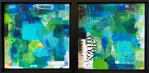 Beyond Myself | Diptych by Shari Finger Fredericks (2026)