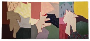 Untitled triptych #3 by Allan Greller (2026)