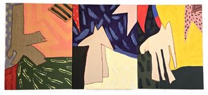 Untitled triptych #2 by Allan Greller (2026)