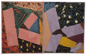 Small diptych by Allan Greller (1985)