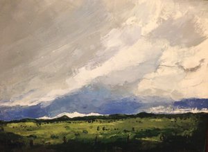 Snow, New Mexico by Patricia Chatelain