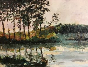 Indian Creek-II by Patricia Chatelain (2019)