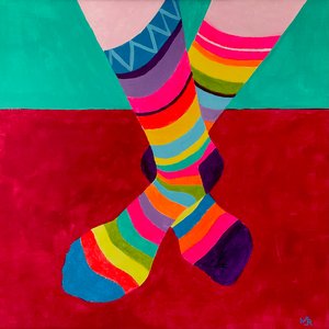 SockAttitude1 by Maria Juster Ralescu