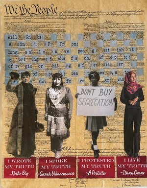 We Hold These Truths to be Self-Evident_2025_11x14_Lynch by Carol Lynch