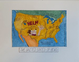 The United States of News_2025_11x14_Lynch by Carol Lynch