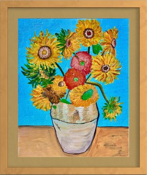 Sunny Flowers  by LaDuska York (2025)