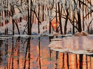winter ice by Cecil Williams (2024)