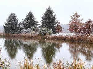 Autumn Vs. Winter by Doug Hockman
