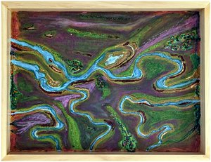 Imaginary landscape by Jose Mogollon