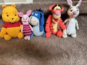 100 acre woods characters by Gwen Steet
