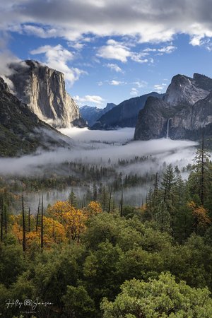 Tunnel View After the Storm, Yosemite National Park, CA by Holly Jansen