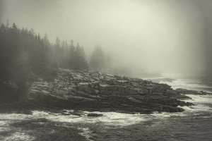 Rugged Good Looks...dramatic weather on the coast of Maine by Francis Sullivan