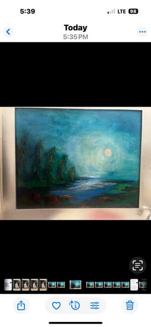 Moonlight on the Pond - Julia Nash by Julia Nash