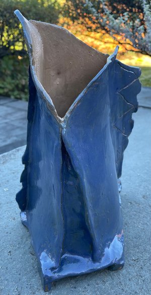 Blue Vase Windblown II (c) by Deborah Held (2024)