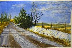 Last Hiding Place of Snow - No.1 by Joshua Gorham (2026)