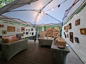 Large example booth by Emily Bennington