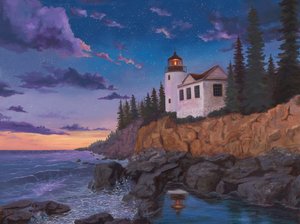 Bass Lighthouse by Ashleigh Anderson
