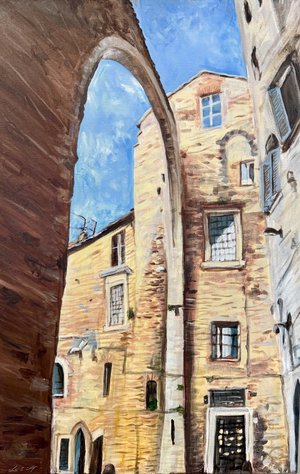 Etruscan Arch by Linda Elgart (2026)