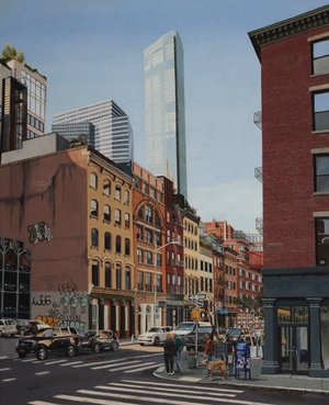 Warren St. and W. Broadway  by Merrill French (2025)