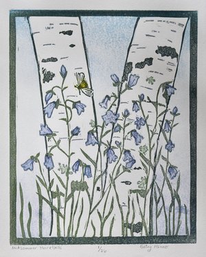 Midsommer Harebells by Betsy Hsiao
