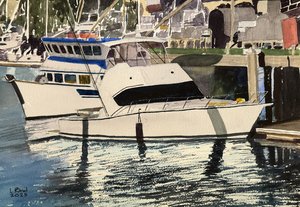Ventura Harbor by Lance Bird (2025)