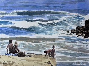 Fun At The Beach by Lance Bird (2025)