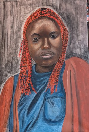 Red Braids by Steven Sperber (2025)