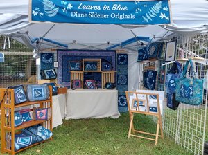 Outdoor booth shot by Diane Sidener (2026)