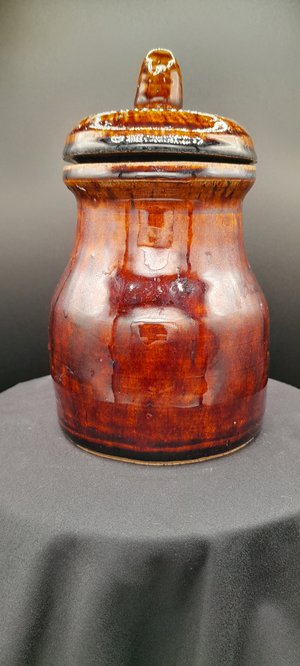 Brown Jar by Elly Brtva