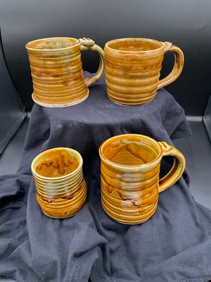 Three coffee cups & espresso cup set by Elly Brtva (2026)