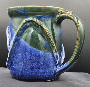 Sapphire Blue/Green Mountain Cup by Elly Brtva (2026)