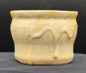 Espresso Cup - Yellow Slip and Goldfinch Glaze by Elly Brtva (2026)