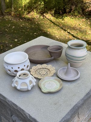 Ceramic Examples by Betty James Hoppensteadt